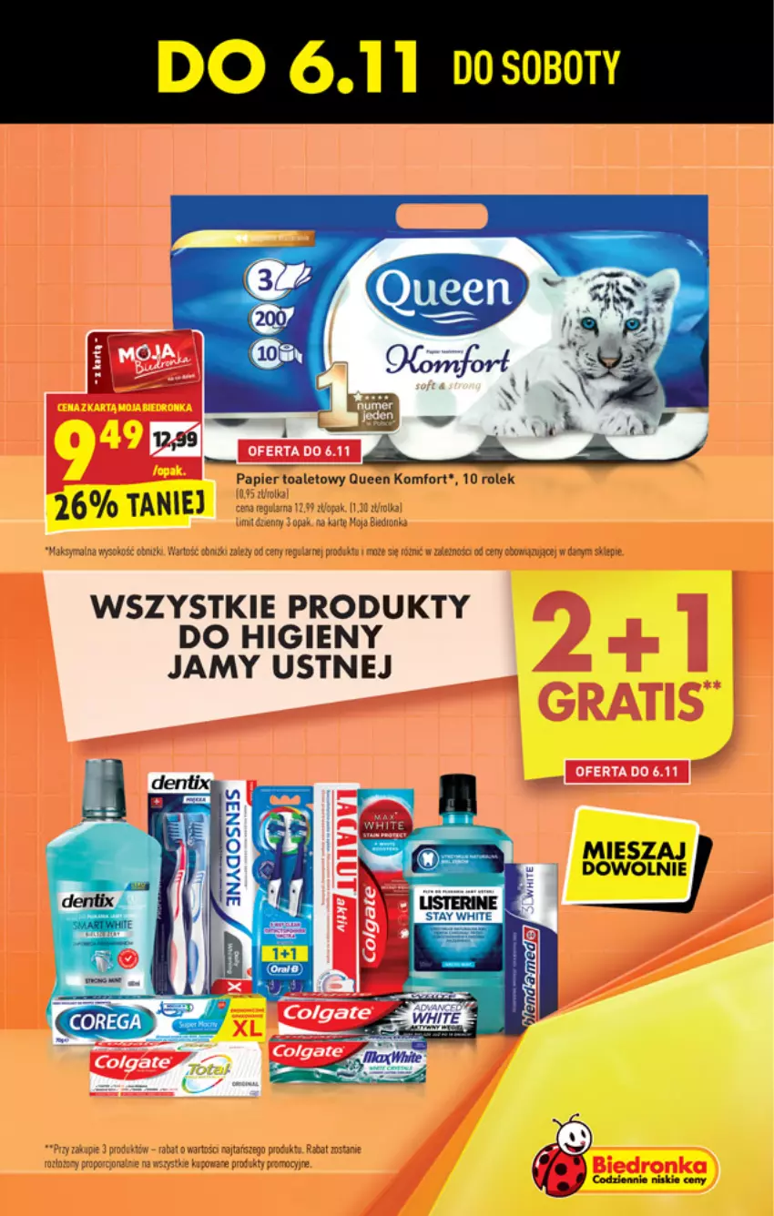 Gazetka promocyjna Biedronka - W tym tygodniu - ważna 04.11 do 10.11.2021 - strona 5 - produkty: Fa, Papier, Papier toaletowy