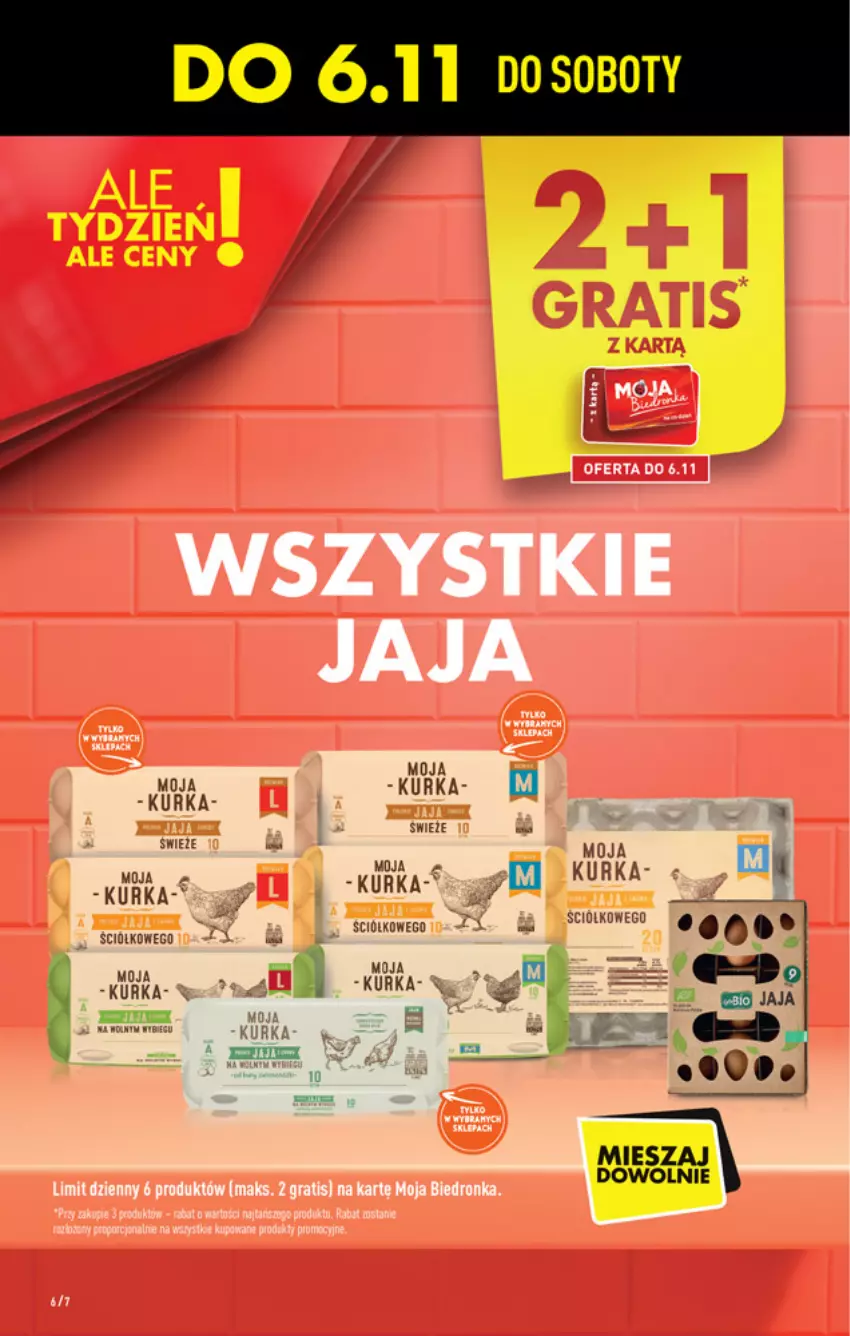 Gazetka promocyjna Biedronka - W tym tygodniu - ważna 04.11 do 10.11.2021 - strona 6 - produkty: Fa, Jaja