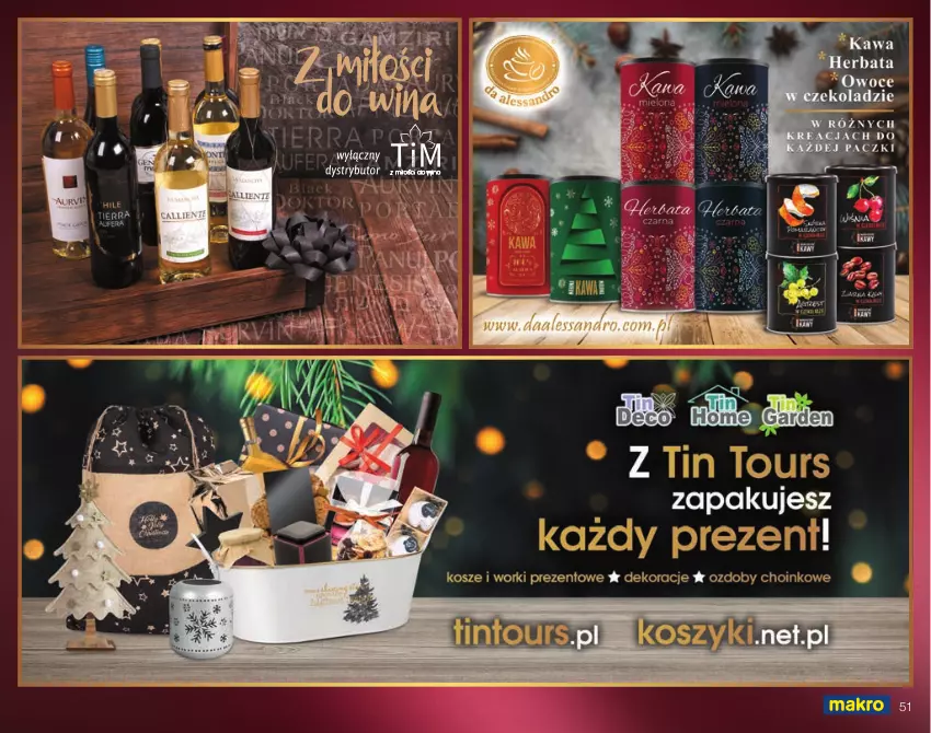 Gazetka promocyjna Makro - Świat prezentów - gotowe kosze i zestawy świąteczne oferta z alkoholem - ważna 16.10 do 23.12.2022 - strona 51