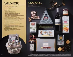 Gazetka promocyjna Makro - Świat prezentów - gotowe kosze i zestawy świąteczne oferta z alkoholem - Gazetka - ważna od 23.12 do 23.12.2022 - strona 20 - produkty: Ser, Gin, Gra, Migdały, Praliny, Lindor, Kawa mielona, Kawa, Kosz, Herbata czarna, Czekolada, Miód, Deser, Wino, Herbata, Lindt, Fa