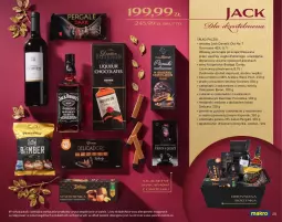 Gazetka promocyjna Makro - Świat prezentów - gotowe kosze i zestawy świąteczne oferta z alkoholem - Gazetka - ważna od 23.12 do 23.12.2022 - strona 29 - produkty: Piernik, BIC, Bourbon, Cukier, Whiskey, Praliny, Kawa mielona, Kawa, Dega, Lack, Herbatniki, Czekolada, Czekolada gorzka, Whisky, Isana, Cukierki, Wino, Kakao, Fa