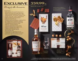 Gazetka promocyjna Makro - Świat prezentów - gotowe kosze i zestawy świąteczne oferta z alkoholem - Gazetka - ważna od 23.12 do 23.12.2022 - strona 32 - produkty: Ser, Rum, Gin, Bourbon, Czekolada mleczna, Czekolada, Wódka, Whisky, Szklanka, LG