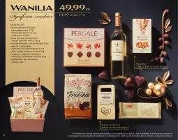 Gazetka promocyjna Makro - Świat prezentów - gotowe kosze i zestawy świąteczne oferta z alkoholem - Gazetka - ważna od 23.12 do 23.12.2022 - strona 6 - produkty: Piernik, Makaron, Ser, Migdały, Kawa mielona, Kawa, Taca, Pierniki w czekoladzie, Sałat, Wino, LG, Fa