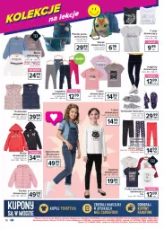 Gazetka promocyjna Carrefour - Gazetka Szkoła modna różnorodna - Gazetka - ważna od 04.09 do 04.09.2021 - strona 16 - produkty: Por, Gin, Tenisówki, Kurtka, T-shirt, Bluza z kapturem, Plecak, Dres, Kamizelka, Torba, Sport, Legginsy, Dzieci, Spodnie, Bluza, Spodnie dresowe