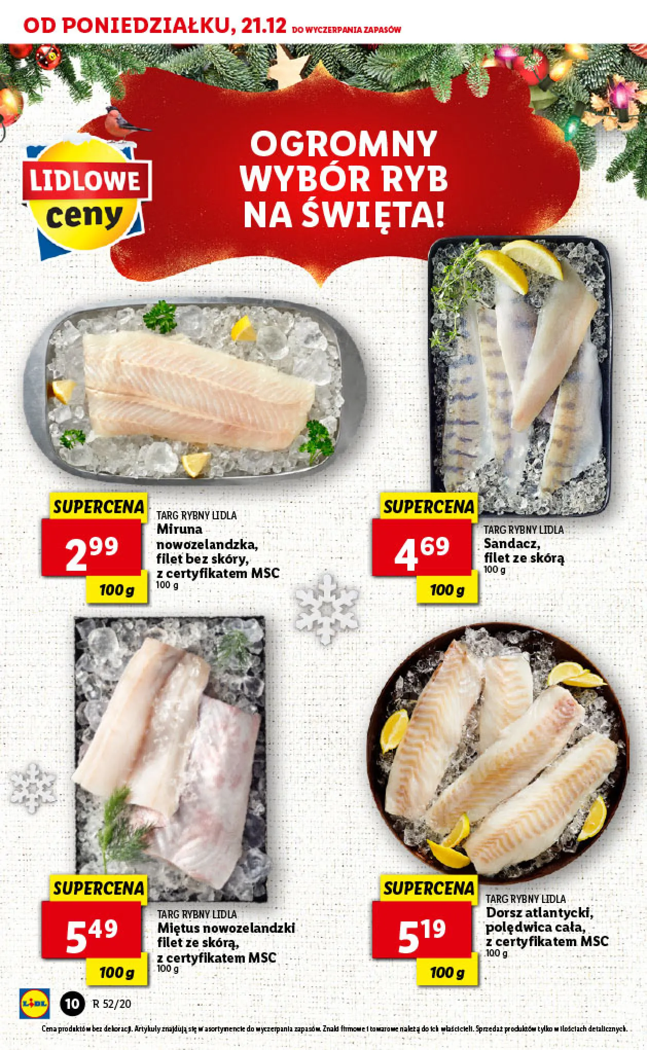 Gazetka promocyjna Lidl - wigilia - ważna 21.12 do 24.12.2020 - strona 10