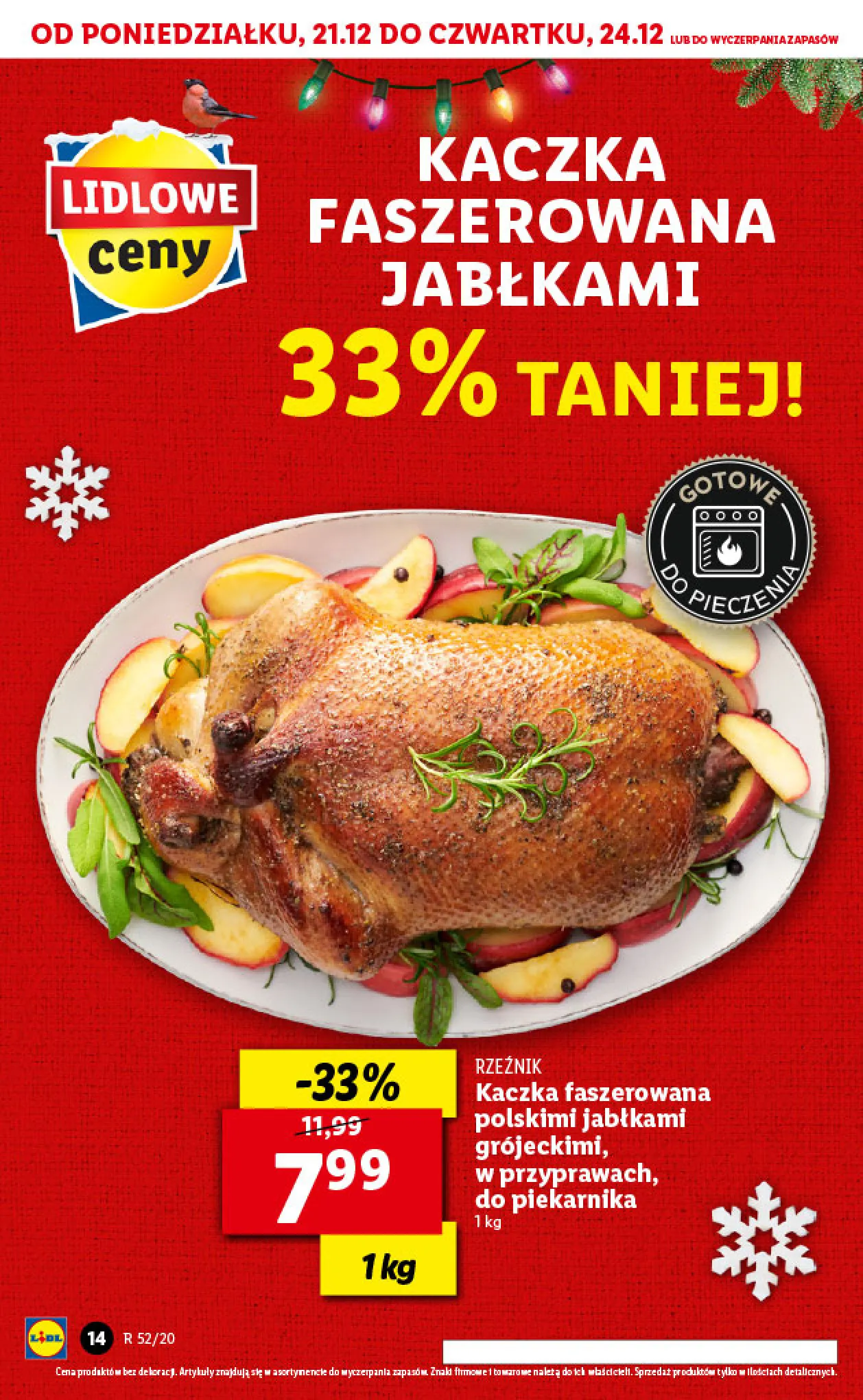 Gazetka promocyjna Lidl - wigilia - ważna 21.12 do 24.12.2020 - strona 14