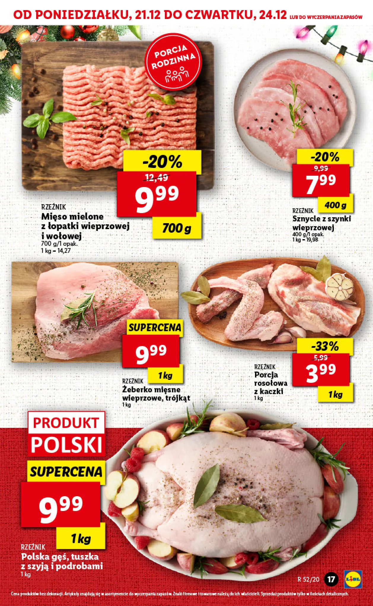 Gazetka promocyjna Lidl - wigilia - ważna 21.12 do 24.12.2020 - strona 17