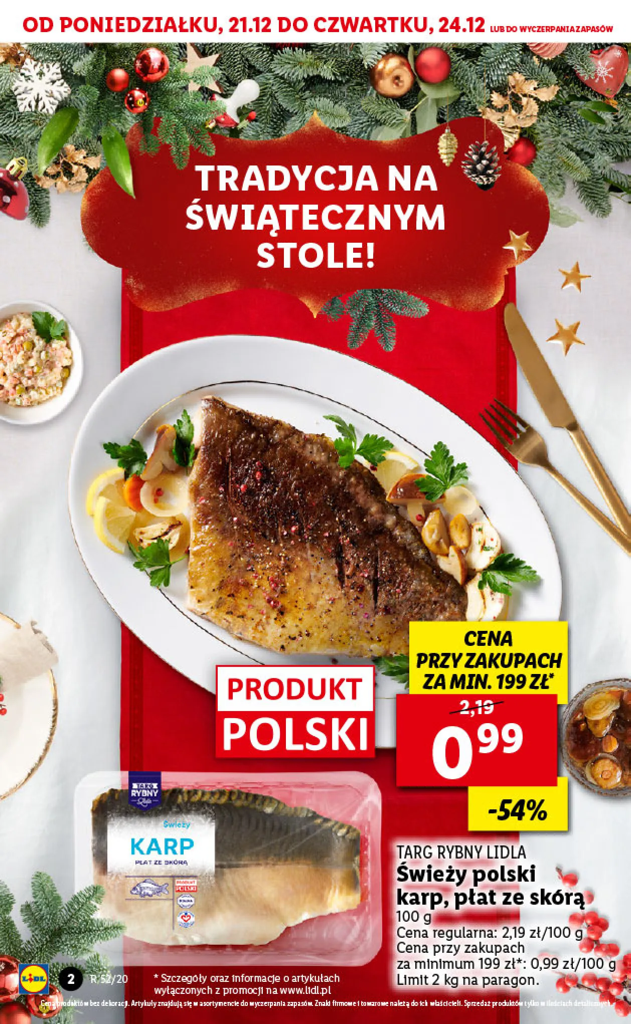 Gazetka promocyjna Lidl - wigilia - ważna 21.12 do 24.12.2020 - strona 2