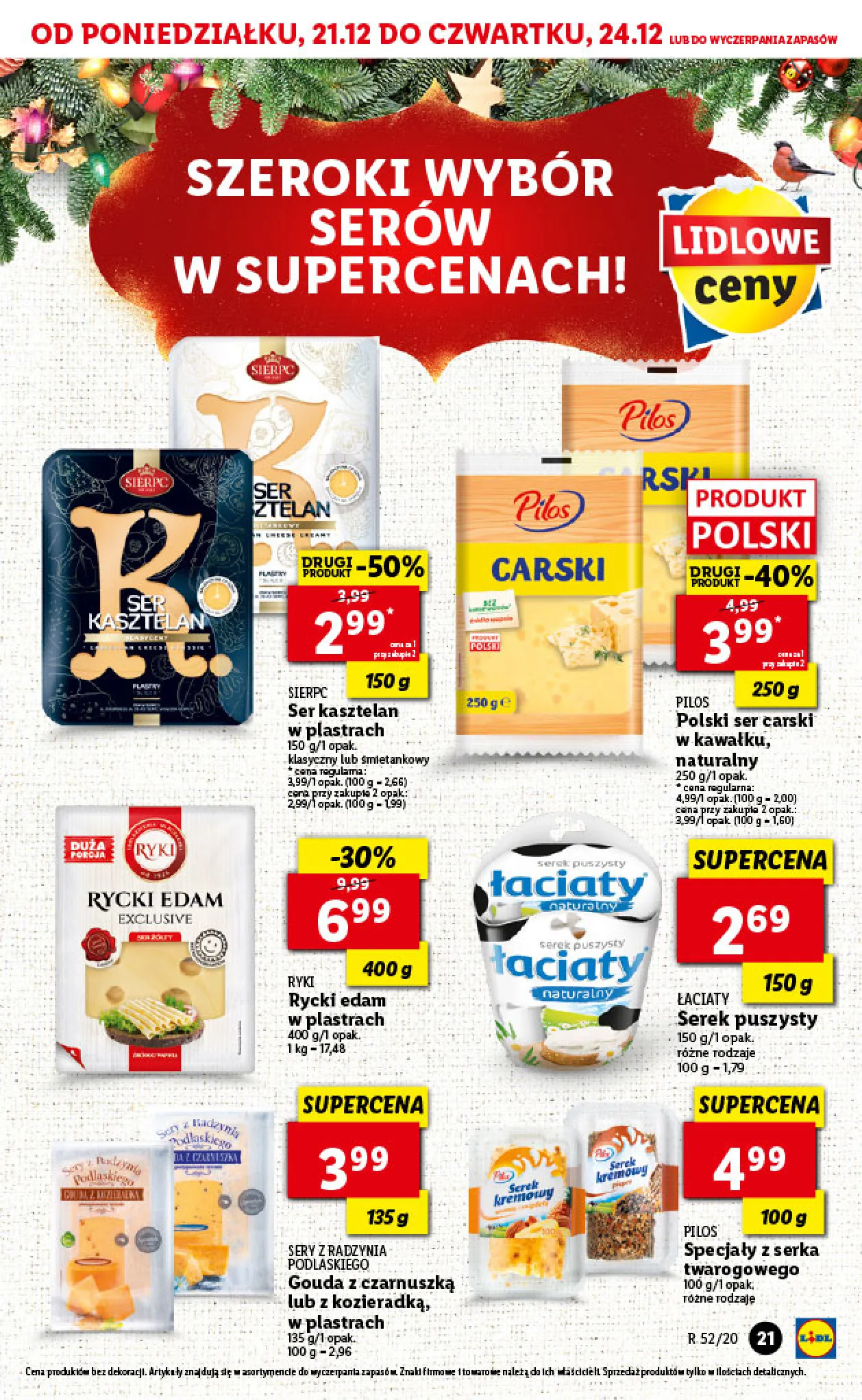 Gazetka promocyjna Lidl - wigilia - ważna 21.12 do 24.12.2020 - strona 21