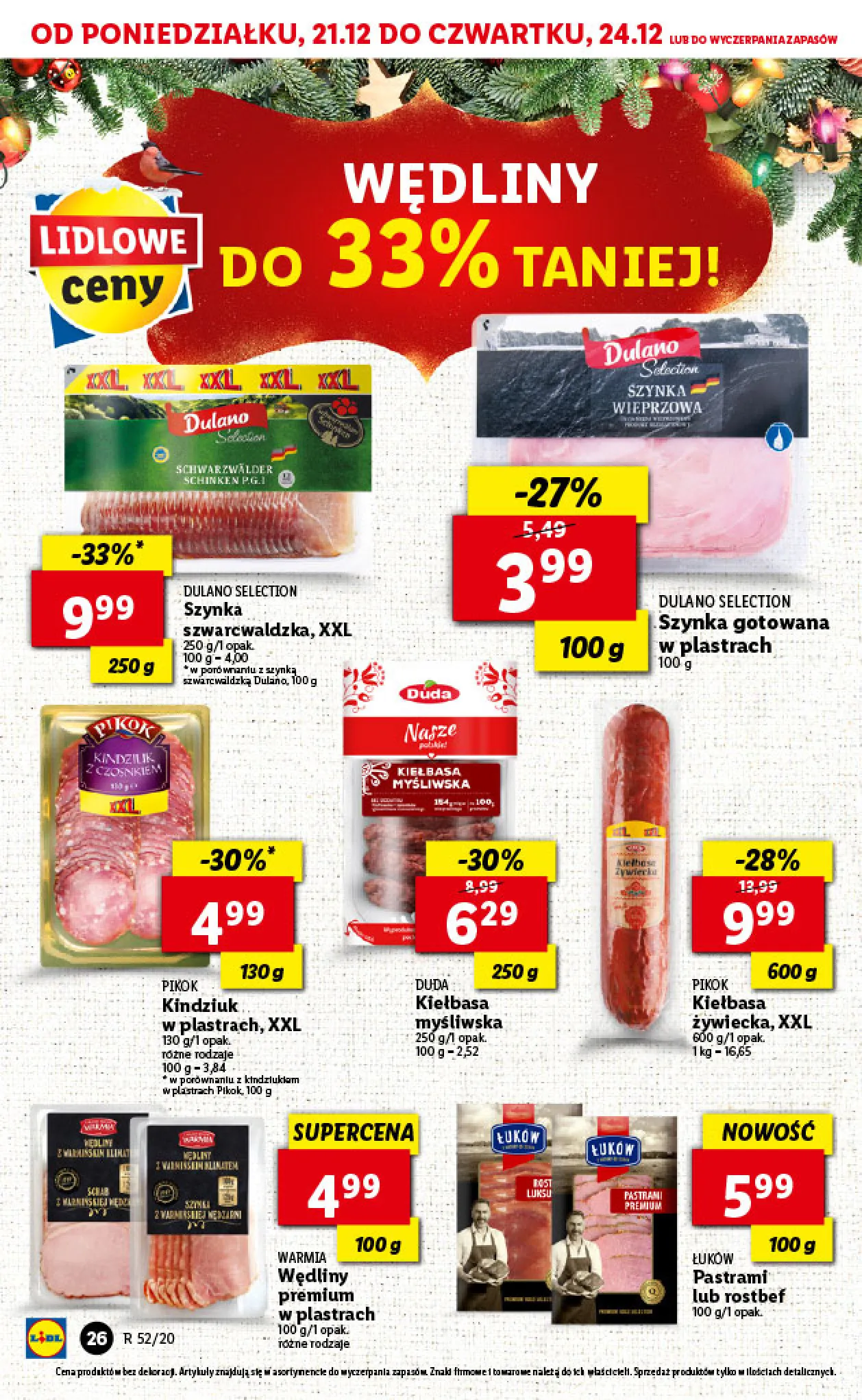 Gazetka promocyjna Lidl - wigilia - ważna 21.12 do 24.12.2020 - strona 26