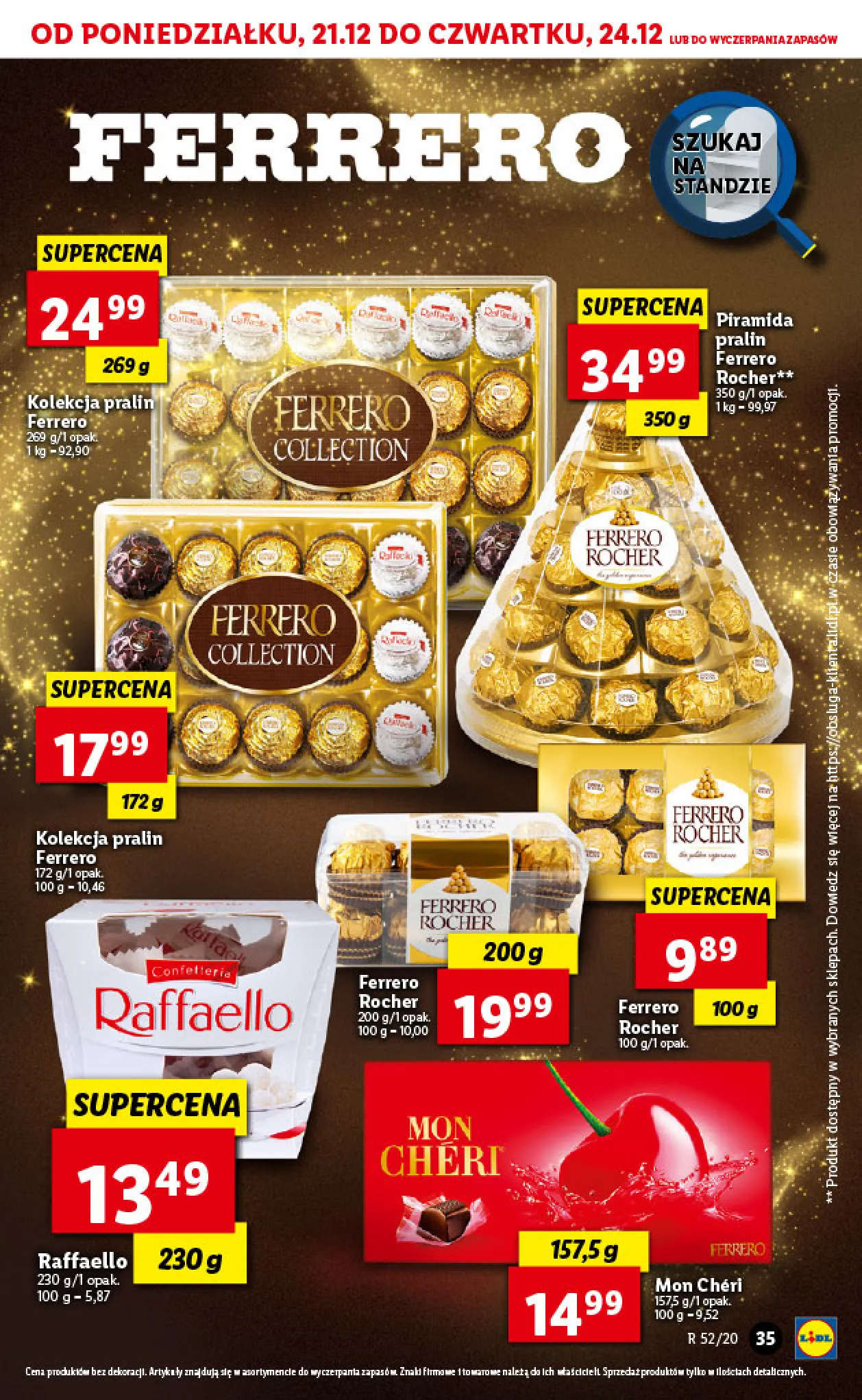 Gazetka promocyjna Lidl - wigilia - ważna 21.12 do 24.12.2020 - strona 35