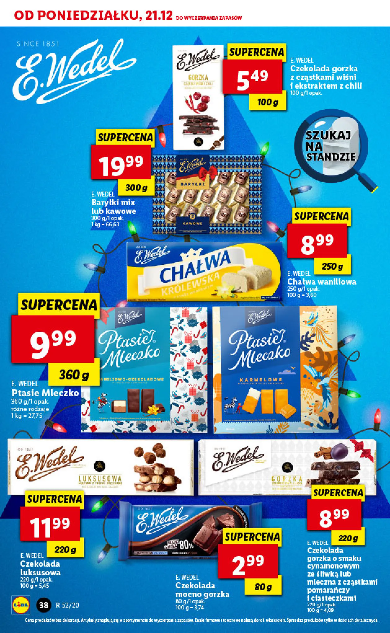 Gazetka promocyjna Lidl - wigilia - ważna 21.12 do 24.12.2020 - strona 38