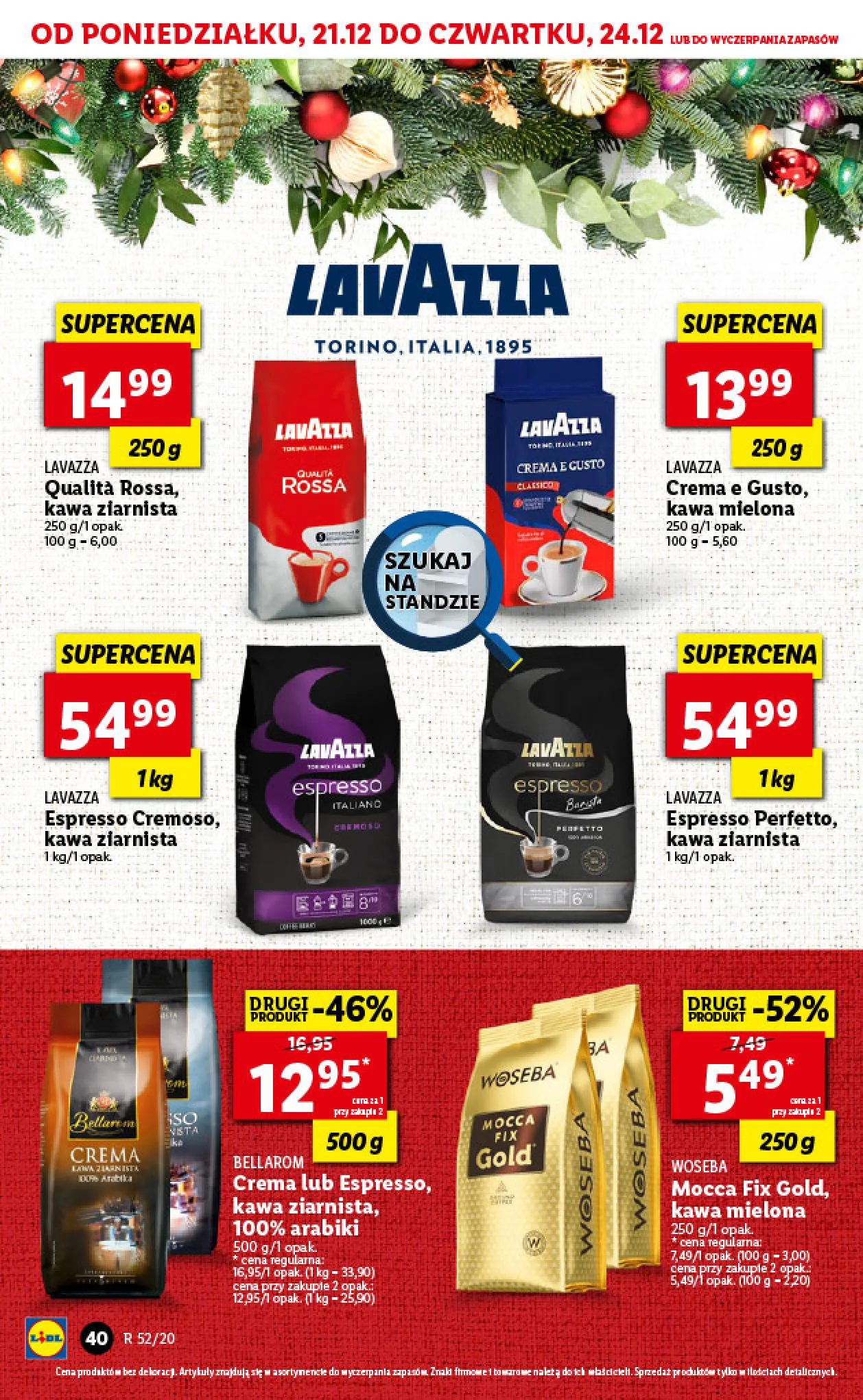 Gazetka promocyjna Lidl - wigilia - ważna 21.12 do 24.12.2020 - strona 40