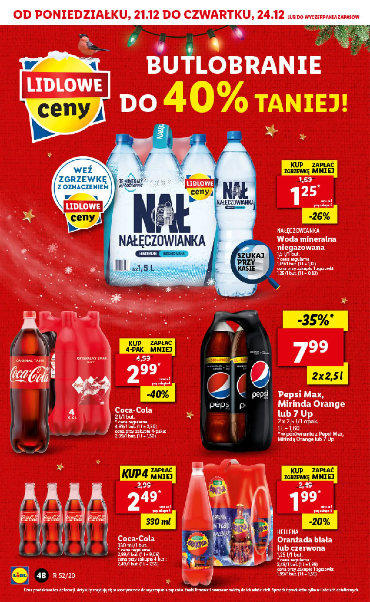 Gazetka promocyjna Lidl - wigilia - ważna 21.12 do 24.12.2020 - strona 48