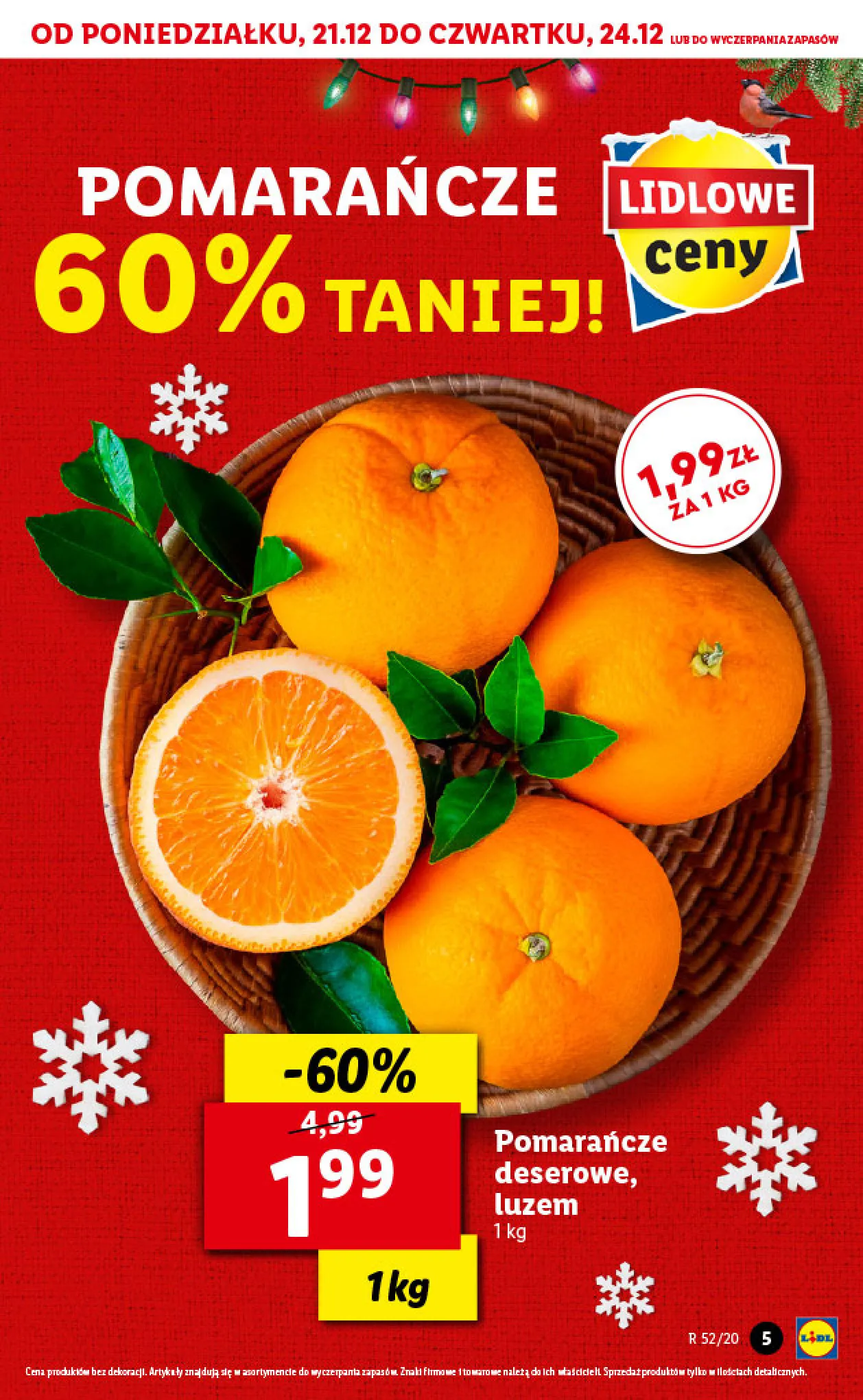 Gazetka promocyjna Lidl - wigilia - ważna 21.12 do 24.12.2020 - strona 5