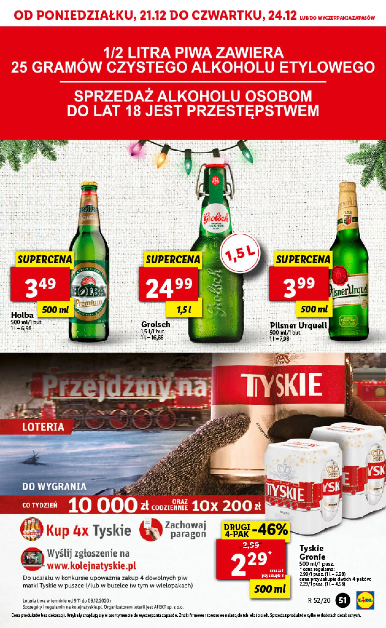 Gazetka promocyjna Lidl - wigilia - ważna 21.12 do 24.12.2020 - strona 51