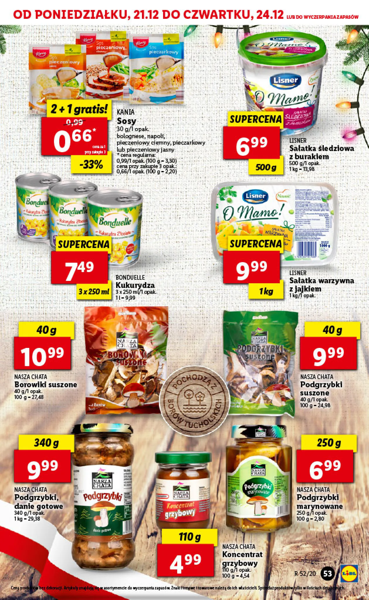 Gazetka promocyjna Lidl - wigilia - ważna 21.12 do 24.12.2020 - strona 53