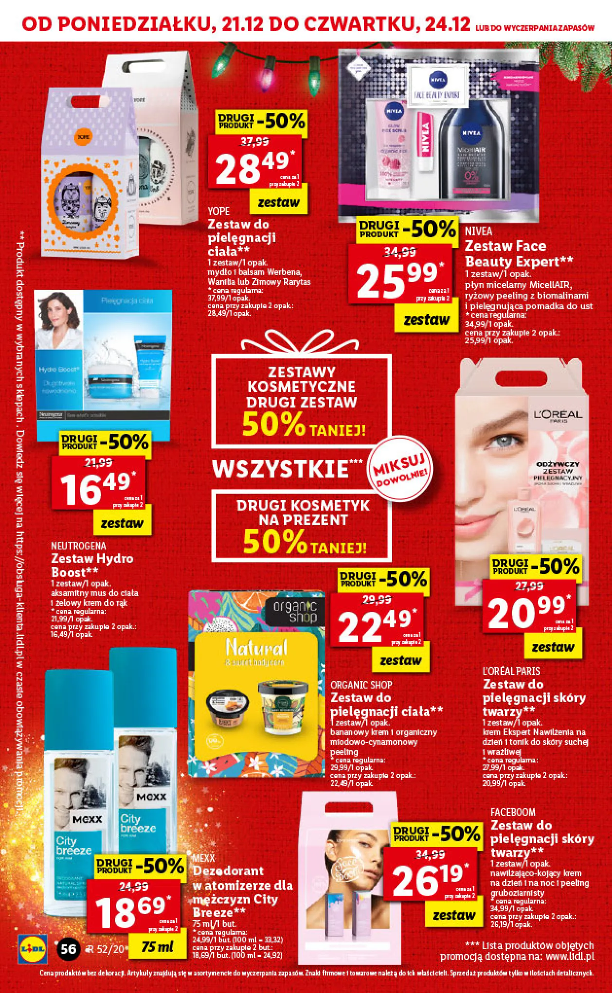 Gazetka promocyjna Lidl - wigilia - ważna 21.12 do 24.12.2020 - strona 56