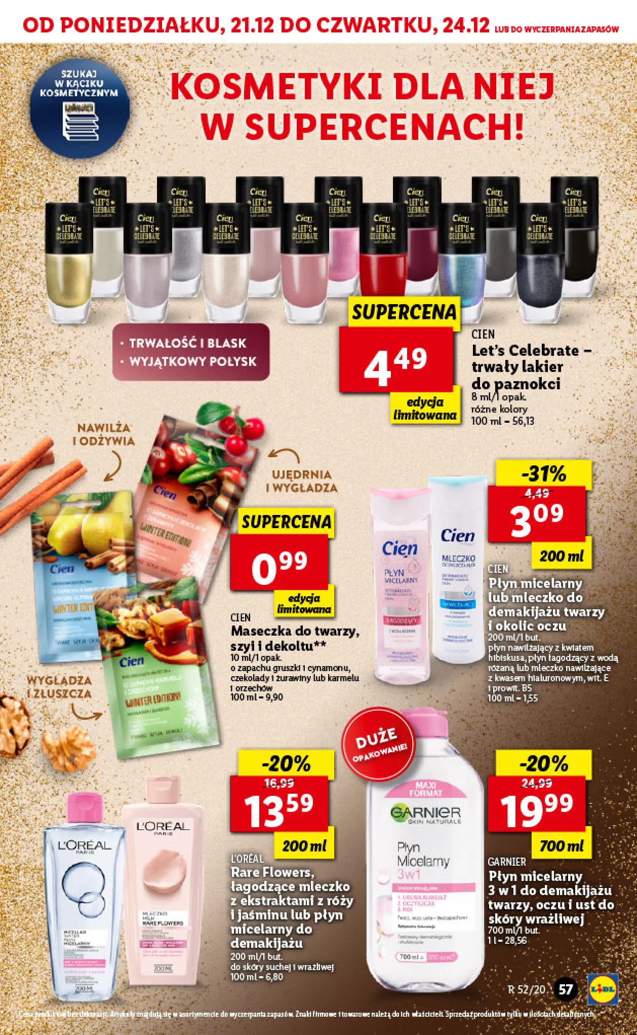 Gazetka promocyjna Lidl - wigilia - ważna 21.12 do 24.12.2020 - strona 57