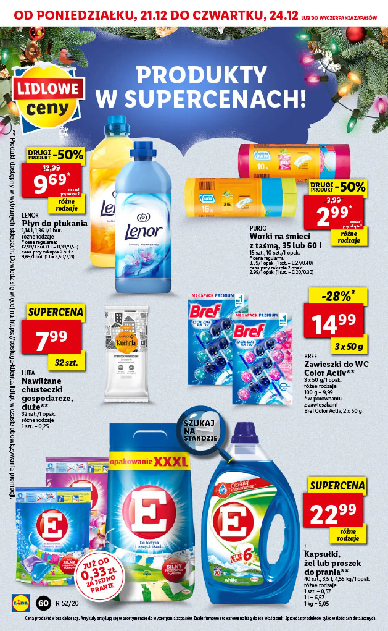 Gazetka promocyjna Lidl - wigilia - ważna 21.12 do 24.12.2020 - strona 60