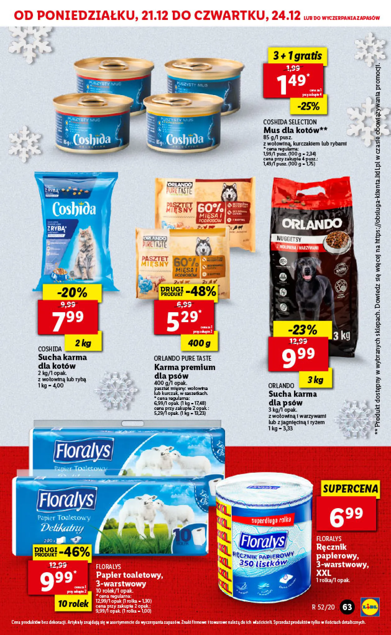 Gazetka promocyjna Lidl - wigilia - ważna 21.12 do 24.12.2020 - strona 63