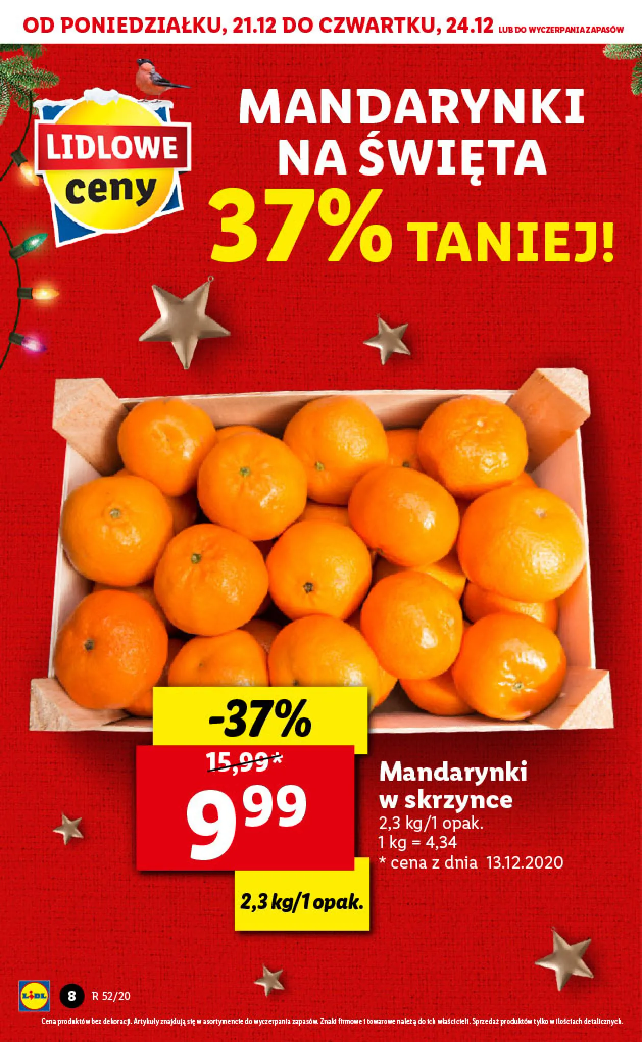 Gazetka promocyjna Lidl - wigilia - ważna 21.12 do 24.12.2020 - strona 8