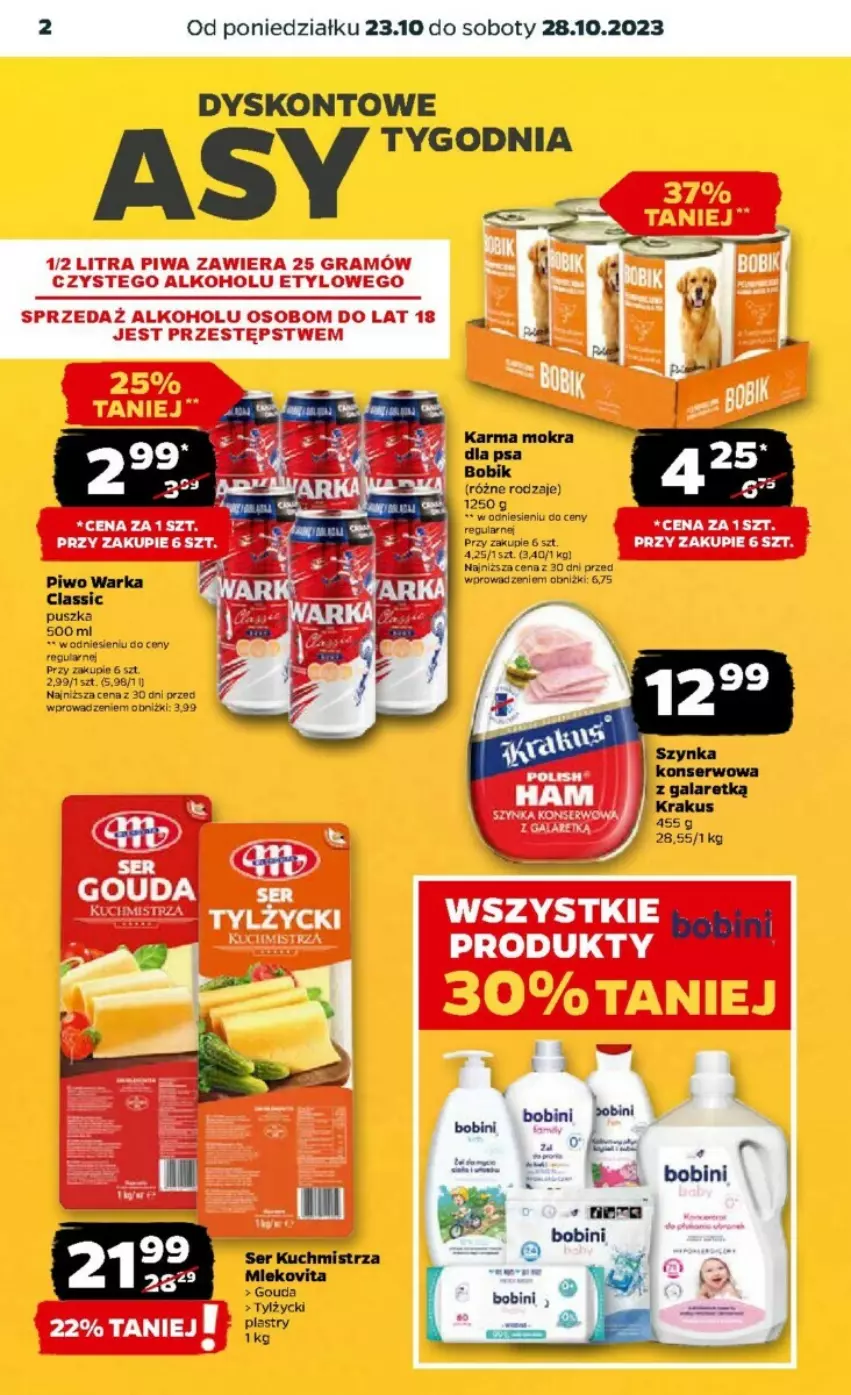 Gazetka promocyjna Netto - ważna 23.10 do 29.10.2023 - strona 12 - produkty: Gouda, Gra, Mleko, Mlekovita, Piwa, Ser