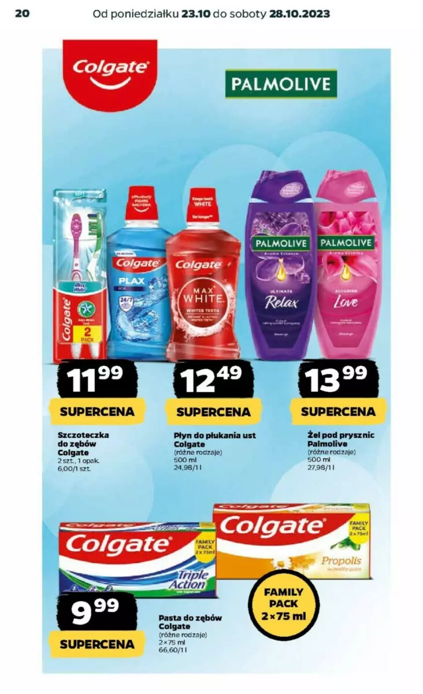 Gazetka promocyjna Netto - ważna 23.10 do 29.10.2023 - strona 13 - produkty: Colgate, LG, Palmolive, Płyn do płukania, Szczoteczka