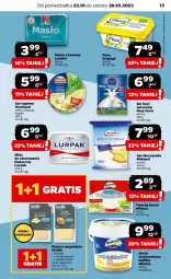 Gazetka promocyjna Netto - Gazetka - ważna od 29.10 do 29.10.2023 - strona 5 - produkty: Mozzarella, Ser topiony, Top, Ser, Gin, Ser kozi, Hochland, Gouda, Flora, Masło, Fa