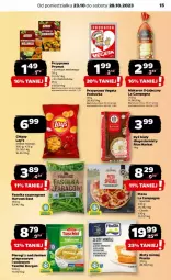 Gazetka promocyjna Netto - Gazetka - ważna od 29.10 do 29.10.2023 - strona 7 - produkty: Pierogi, Makaron, Prymat, Frosta, Ryż, Chipsy, Pizza, Podravka, Mintaj, Vegeta, Ryż biały, Fa
