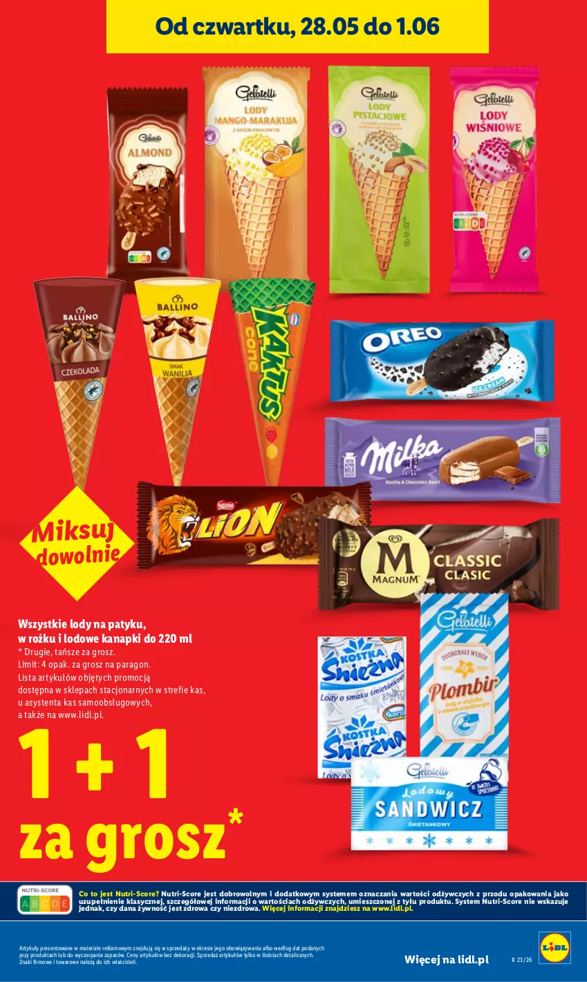 Gazetka promocyjna Lidl - Gazetka ważna od 1.06 do 3.06 - ważna 01.06 do 03.06.2026 - strona 11 - produkty: Lody