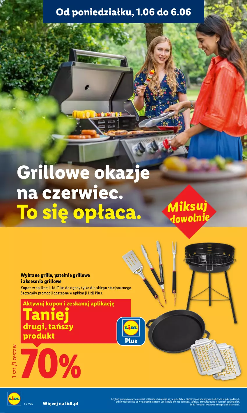 Gazetka promocyjna Lidl - Gazetka ważna od 1.06 do 3.06 - ważna 01.06 do 03.06.2026 - strona 42 - produkty: Grill