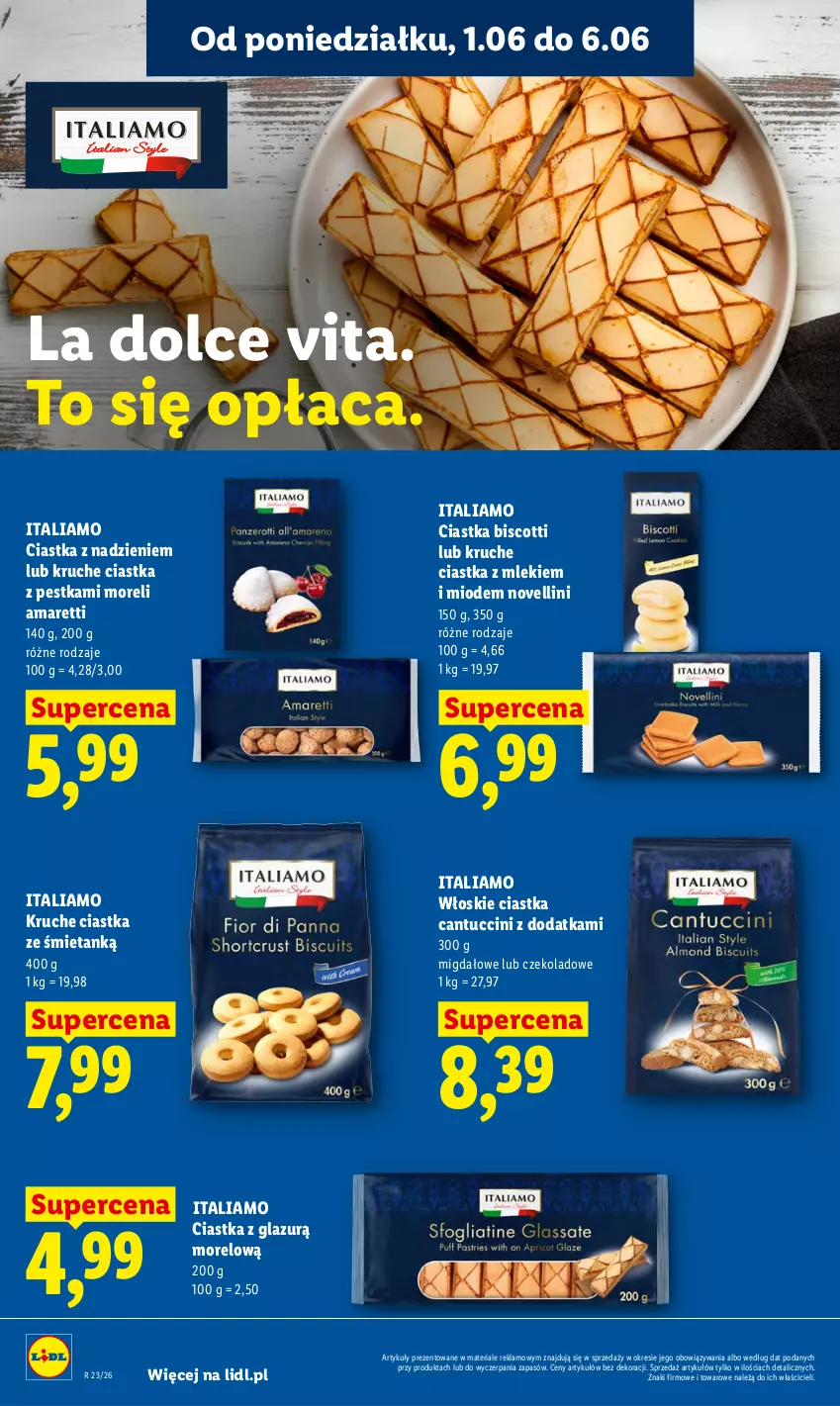 Gazetka promocyjna Lidl - Gazetka ważna od 1.06 do 3.06 - ważna 01.06 do 03.06.2026 - strona 64 - produkty: Ciastka, Lazur