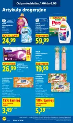 Gazetka promocyjna Lidl - Gazetka ważna od 1.06 do 3.06 - Gazetka - ważna od 03.06 do 03.06.2026 - strona 104 - produkty: Papier, Persil, Papier toaletowy, Chusteczki kosmetyczne, Silan, Płyn do płukania, Odświeżacz powietrza, Chusteczki, Flora