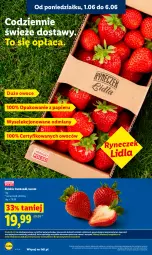 Gazetka promocyjna Lidl - Gazetka ważna od 1.06 do 3.06 - Gazetka - ważna od 03.06 do 03.06.2026 - strona 46 - produkty: Piec, Warzywa, Papier, Truskawki, Wazon, Owoce, LG