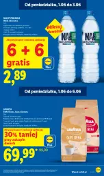Gazetka promocyjna Lidl - Gazetka ważna od 1.06 do 3.06 - Gazetka - ważna od 03.06 do 03.06.2026 - strona 9 - produkty: Nałęczowianka, Gra, Kawa ziarnista, Kawa, Lavazza, Woda mineralna, Woda
