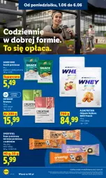 Gazetka promocyjna Lidl - Gazetka ważna od 1.06 do 3.06 - Gazetka - ważna od 03.06 do 03.06.2026 - strona 96 - produkty: Por, Gra, Pizza, Sport, Baton, Odżywka, Grafika