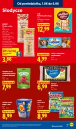 Gazetka promocyjna Lidl - Gazetka ważna od 1.06 do 3.06 - Gazetka - ważna od 03.06 do 03.06.2026 - strona 97 - produkty: Piernik, Lubisie, Ciastka, Karp, Chupa Chups, Wafle, Kakao, Haribo, Kokos