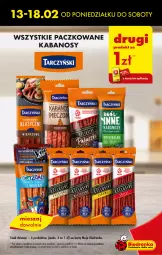 Gazetka promocyjna Biedronka - Gazetka - ważna od 18.02 do 18.02.2023 - strona 7 - produkty: Por, Gin, Rama, Tran, , Tarczyński, Kabanos