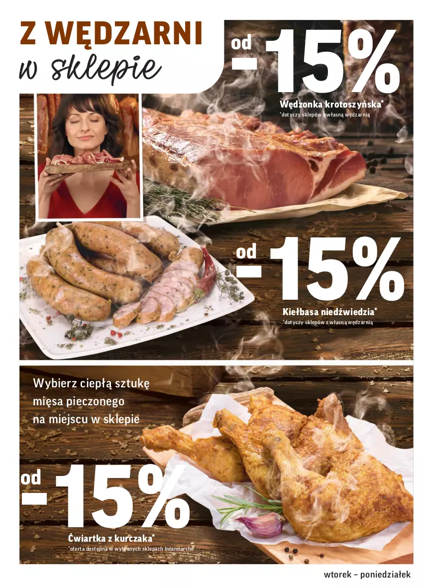 Gazetka promocyjna Intermarche - Gazetka promocyjna - ważna 16.11 do 22.11.2021 - strona 16 - produkty: Kiełbasa, Kurczak, Piec