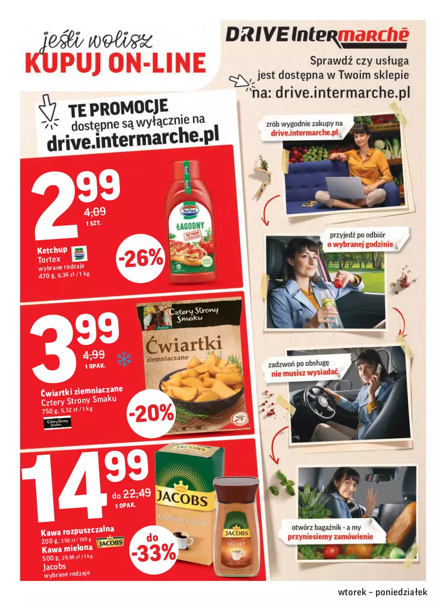Gazetka promocyjna Intermarche - Gazetka promocyjna - ważna 16.11 do 22.11.2021 - strona 34 - produkty: Jacobs, Kawa, Kawa mielona, Ketchup