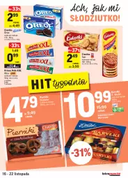 Gazetka promocyjna Intermarche - Gazetka promocyjna - Gazetka - ważna od 22.11 do 22.11.2021 - strona 25 - produkty: Piernik, Ciastka, Top, Prince Polo, Chabrior, E. Wedel, Oreo