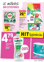 Gazetka promocyjna Intermarche - Gazetka promocyjna - Gazetka - ważna od 22.11 do 22.11.2021 - strona 32 - produkty: Płyn do prania, Ludwik, Proszek do prania, Fairy, Zmywarki, Ariel, Kapsułki do prania, Fa