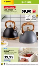Gazetka promocyjna Lidl - GAZETKA - Gazetka - ważna od 21.10 do 21.10.2023 - strona 36 - produkty: Por, Czajnik, Kuchnia, Organizer