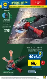 Gazetka promocyjna Lidl - GAZETKA - Gazetka - ważna od 21.10 do 21.10.2023 - strona 43 - produkty: Top, Szlifierka kątowa, Szlifierka
