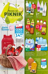 Gazetka promocyjna Auchan - Sezon na lato Supermarkety - Gazetka - ważna od 07.07 do 07.07.2021 - strona 4 - produkty: Zlew, Ice tea, Coca-Cola, Lipton, Napój izotoniczny, Smoothie, Oshee, Woda mineralna, Wosana, Woda, Napój