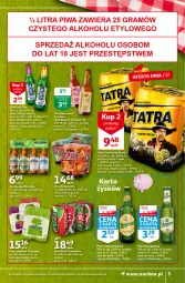 Gazetka promocyjna Auchan - Sezon na lato Supermarkety - Gazetka - ważna od 07.07 do 07.07.2021 - strona 5 - produkty: Piwa, Piwo, Por, Gra, Somersby, Tatra, Perła