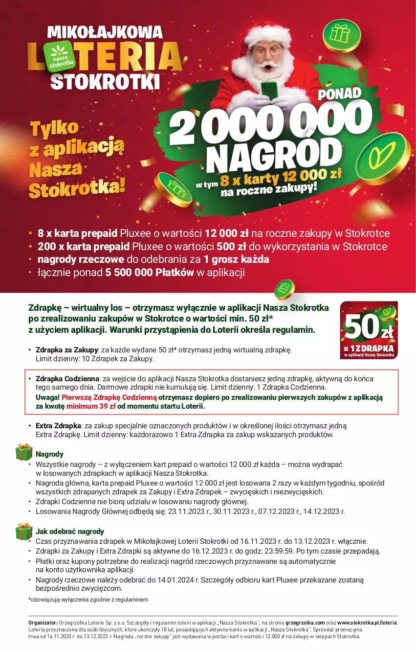 Gazetka promocyjna Stokrotka - Market - ważna 07.12 do 13.12.2023 - strona 16 - produkty: Waga