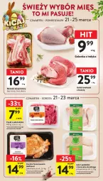 Gazetka promocyjna Intermarche - Gazetka - ważna od 25.03 do 25.03.2024 - strona 28 - produkty: Kurczak, Kaczka, Golonka z indyka, Kaczka faszerowana, Boczek, Podudzie z kurczaka, Boczek wieprzowy, Jabłka, Fa