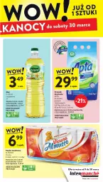 Gazetka promocyjna Intermarche - Gazetka - ważna od 25.03 do 25.03.2024 - strona 3 - produkty: Mus, Papier, Proszek do prania, Papier toaletowy, Olej